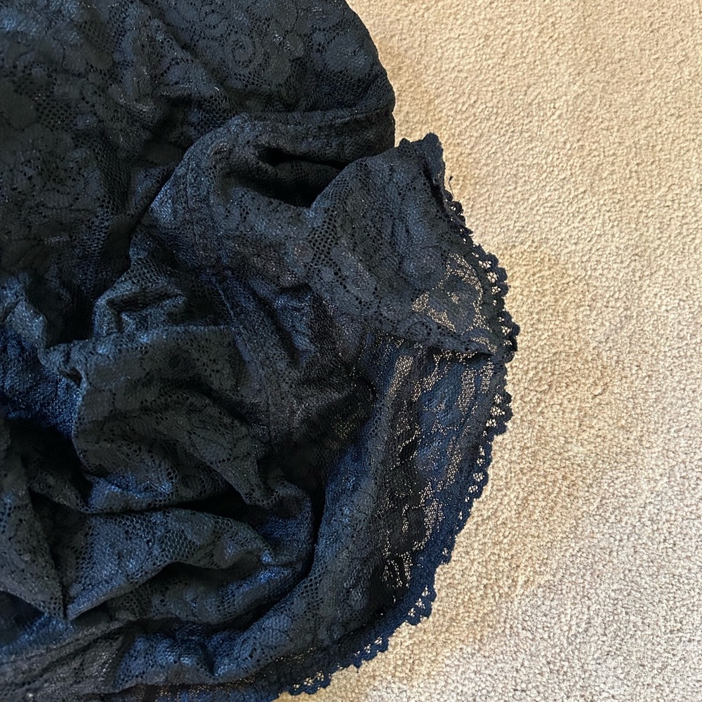 Torrid Black Lace Camisole. Intimate Bralette. - Picture 2 of 4